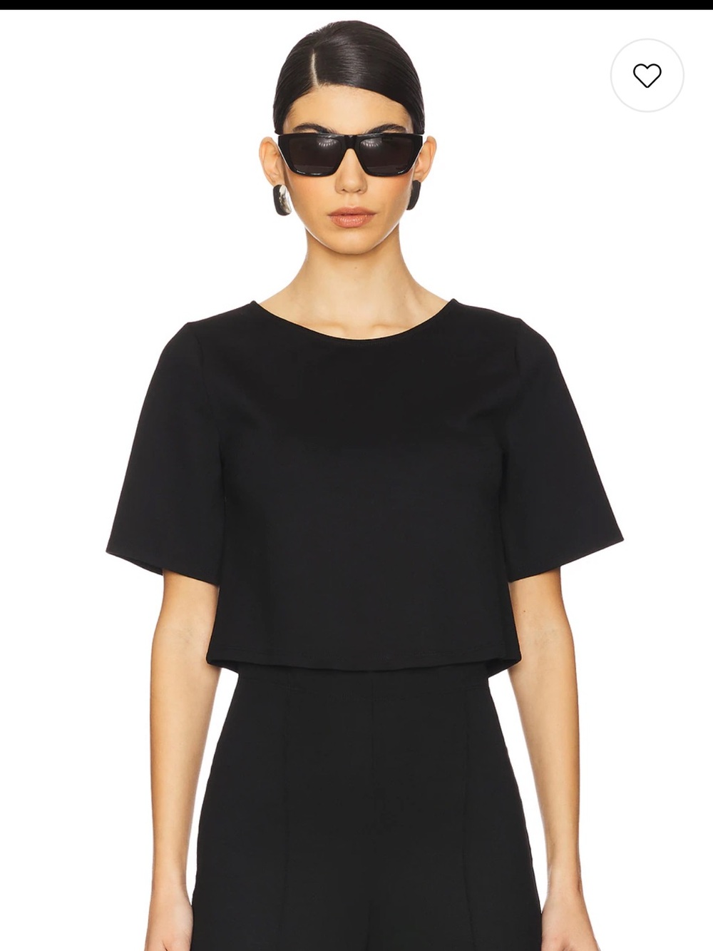 Ripley Rader Ponte Knit Short Sleeve Top